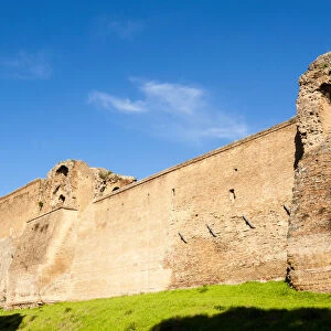 Aurelian Walls (Mura Aureliane), UNESCO World Heritage Site, Rome, Lazio, Italy, Europe