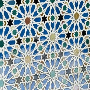 Azulejos tile work in the Mudejar style
