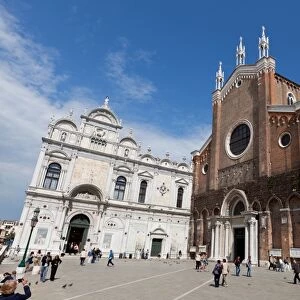The Basilica di San Giovanni e Paolo, Venice, UNESCO World Heritage site, Veneto, Italy, Europe