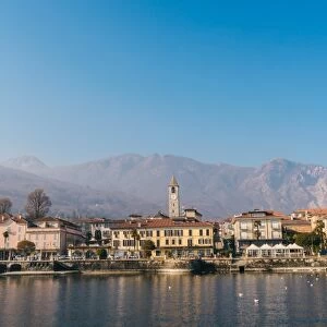 Bavelo, overlooking Lake Maggiore, and the foothills of the Italian Alps, Piedmont