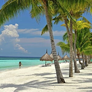 Beach scene, Panglao, Bohol, Philippines, Southeast Asia, Asia
