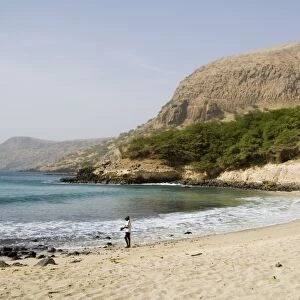 Beach, Tarrafal, Santiago, Cape Verde Islands, Africa