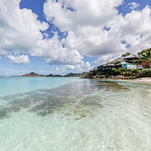 A beachfront resort surrounded by flowers and plants, Ffryes Beach, Antigua, Antigua and Barbuda