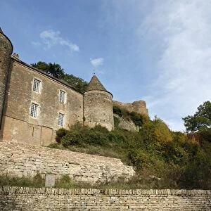 Brancion castle, Brancion, Saone-et-Loire, Burgundy, France, Europe
