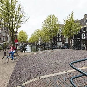 Bridge over Reguliersgracht, Amsterdam, Netherlands, Europe