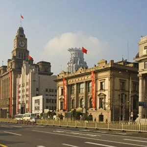 The Bund, Huangpu District, Shanghai, China, Asia