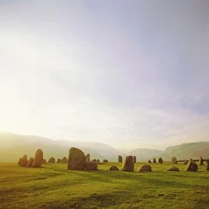 Castlerigg Stone Circle, Keswick, Cumbria, Lake District, England