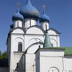 Cathedral of the Nativity dating from 1222, Kremlin, UNESCO World Heritage Site, Suzdal