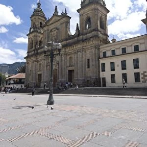Cathedral at Plaza Bolivar, Bogota, Colombia, South America