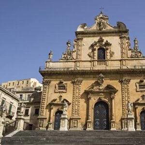 Cathedral of St Peter, UNESCO World Heritage Site, Modica, Sicily, Italy, Europe