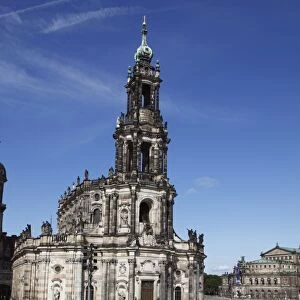 Catholic Hofkirche (Kathedrale St. Trinitatis) (St. Trinity Cathedral), Dresden