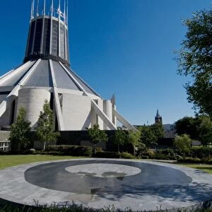 The Catholic Liverpool Metropolitan Cathedral, Liverpool, Merseyside, England