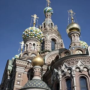 The Church of Spilled Blood, UNESCO World Heritage Site, St. Petersburg, Russia, Eurp[e