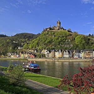 Cochem Imperial Castle, the Reichsburg, on Moselle River, Rhineland-Palatinate, Germany
