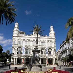 Colonial buildings in Las Palmas, Gran Canaria, Canary Islands, Spain, Europe