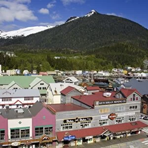 Downtown Ketchikan, Southeast Alaska, United States of America, North America