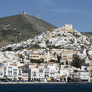 Ermoupoli, Syros island, Southern Aegean sea, Cyclades, Greek Islands, Greece, Europe