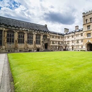 Exeter College, University of Oxford, Oxfordshire, England, United Kingdom, Europe