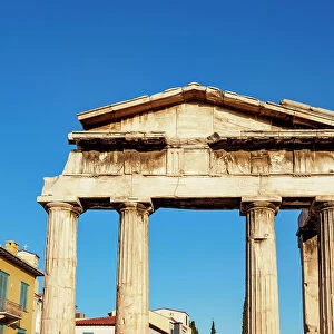 Gate of Athena Archegetis, Roman Forum, Athens, Attica, Greece, Europe