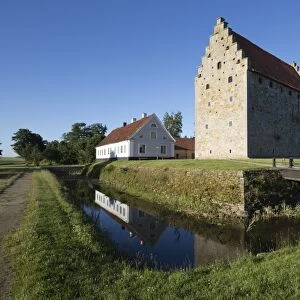 Glimmingehus castle, near Skillinge, Skane, South Sweden, Sweden, Scandinavia, Europe
