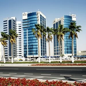 High rise buildings, Doha, Qatar, Middle East