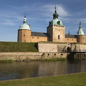 Kalmar Slott castle, Kalmar, Smaland, Baltic coast, Southeast Sweden, Sweden, Scandinavia