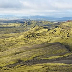 Laki Volcano, volcanic area of Lakagigar, Iceland, Polar Regions