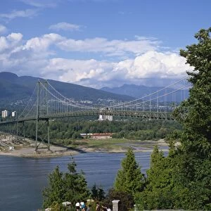 Lions Gate Bridge, Vancouver, British Columbia, Canada, North America