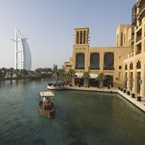 Madinat Jumeirah Hotel and Burj Al Arab beyond