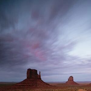 The Mittens and Merrick Butte, Monument Valley Navajo Tribal Park, Utah, United States of America