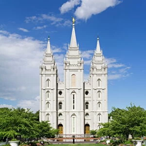 Mormon Temple on Temple Square, Salt Lake City, Utah, United States of America