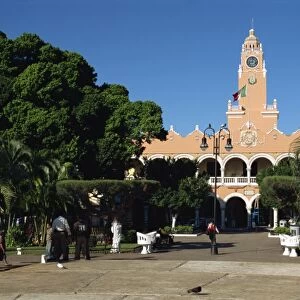 Palacio Municipal in the Plaza Grande