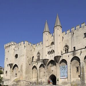 Palais des Papes (Papal Palace), UNESCO World Heritage Site, Avignon, Provence