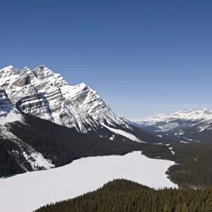 Peyto Lake, Bow Summit, Banff National Park, UNESCO World Heritage Site