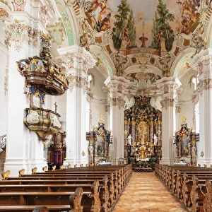 Pilgrimage Church of Steinhausen, Upper Swabian Baroque Route, Upper Swabia