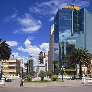 Plaza Del Estudiante, La Paz, Bolivia, South America