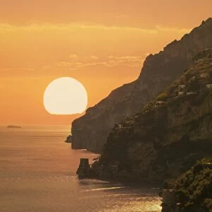 Positano, Amalfi Coast, UNESCO World Heritage Site, Campania, Italy, Mediterranean, Europe