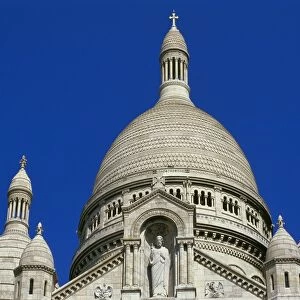 Sacre Coeur Basilica, High Section, Montmartre, Paris, France