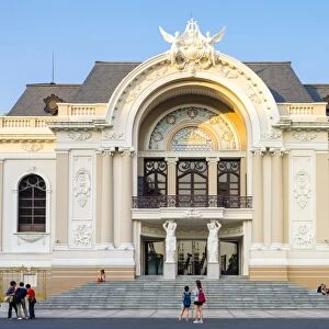 Saigon Opera House (Municipal Theatre), Ho Chi Minh City (Saigon), Vietnam, Indochina