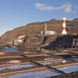 Salines Teneguia, Faro de Fuencaliente lighthouses, Punta de Fuencaliente, La Palma