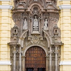 San Francisco Monastery in Lima Centro District, Lima, Peru, South America