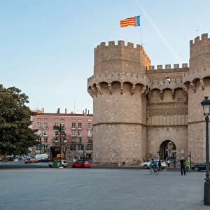 Serranos Gate, Valencia, Spain, Europe