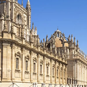 Seville Cathedral of Saint Mary of the See, UNESCO World Heritage Site, Calle Fray