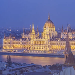 Sitting on the banks of the River Danube, the Hungarian Parliament Building dating