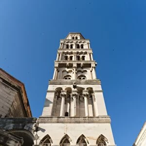 St. Dominus belltower, the Peristyle, Diocletians Palace, UNESCO World Heritage Site