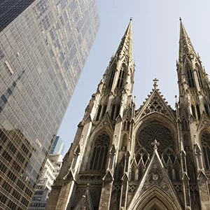 St. Patricks Cathedral, 5th Avenue, Manhattan, New York City, New York