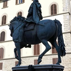 Statue of Cosimo I de Medici, Piazza della Signoria, Florence (Firenze)