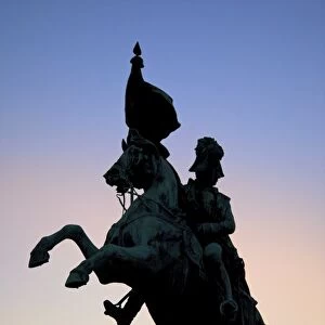 Statue of Emperor Franz Joseph, Vienna, Austria, Europe