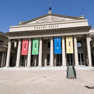Teatro Solis, opera house, Montevideo, Uruguay, South America