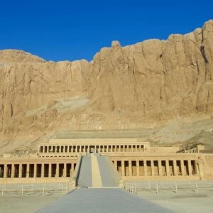 Temple of Hatshepsut, Deir el Bahari, Thebes, UNESCO World Heritage Site, Egypt, North Africa, Africa